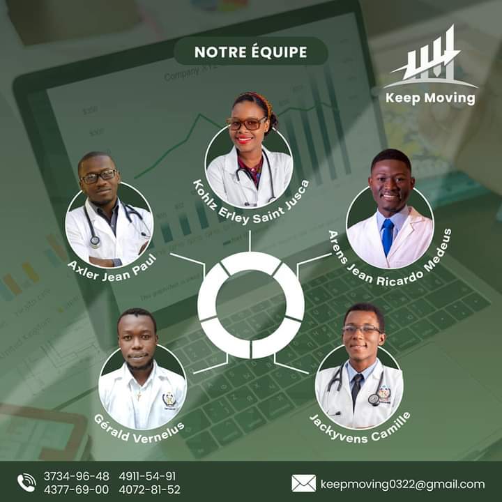 Keep Moving au centre de la recherche scientifique en Haïti